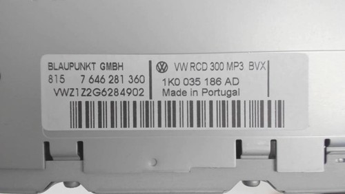 Autoradio volkswagen touran - touran, 1