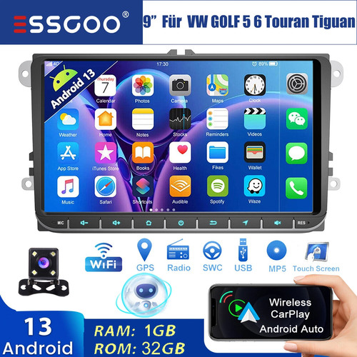 Carplay android autoradio - 13,